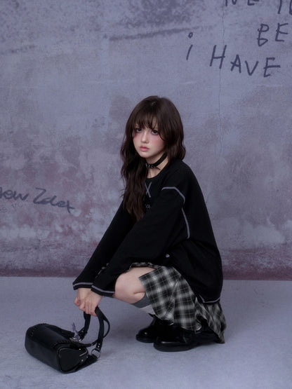 Witch's Poison Print Loose Versatile Slimming T-Shirt【s0000014794】