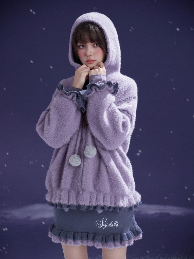 A Bite Of Sweet Glutinous Sweater Short Skirt Set【s0000014806】