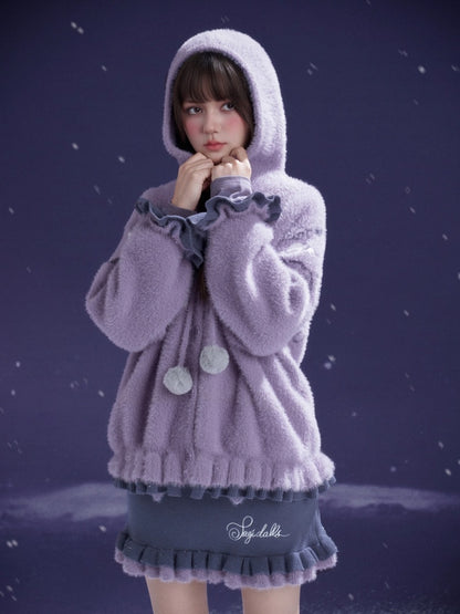 A Bite Of Sweet Glutinous Sweater Short Skirt Set【s0000014806】