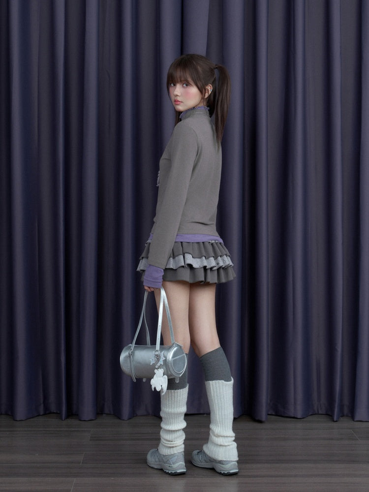 Original Two-Color Love Acrylic Carabiner Suede Bear Bag Pendant Accessory【s0000014807】