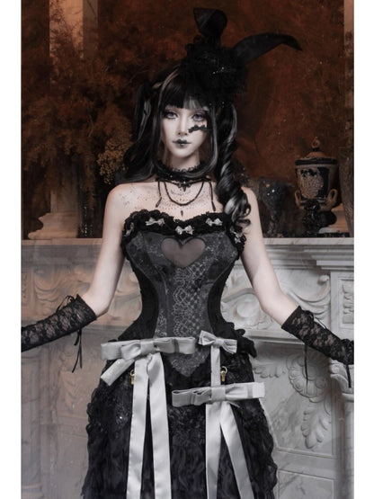 Magic Box Of The God Of Love Fishbone Corset Rococo Slim Waist Girdle【s0000014812】