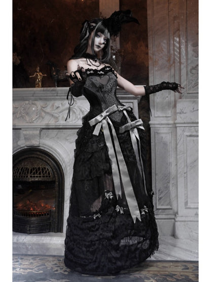 Magic Box Of The God Of Love Fishbone Corset Rococo Slim Waist Girdle【s0000014812】