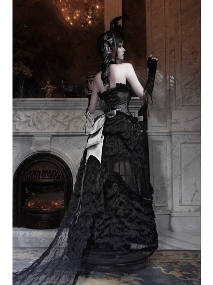 Magic Box Of The God Of Love Fishbone Corset Rococo Slim Waist Girdle【s0000014812】