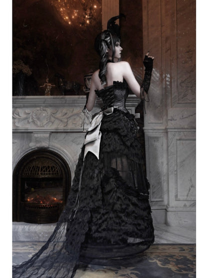 Magic Box Of The God Of Love Fishbone Corset Rococo Slim Waist Girdle【s0000014812】