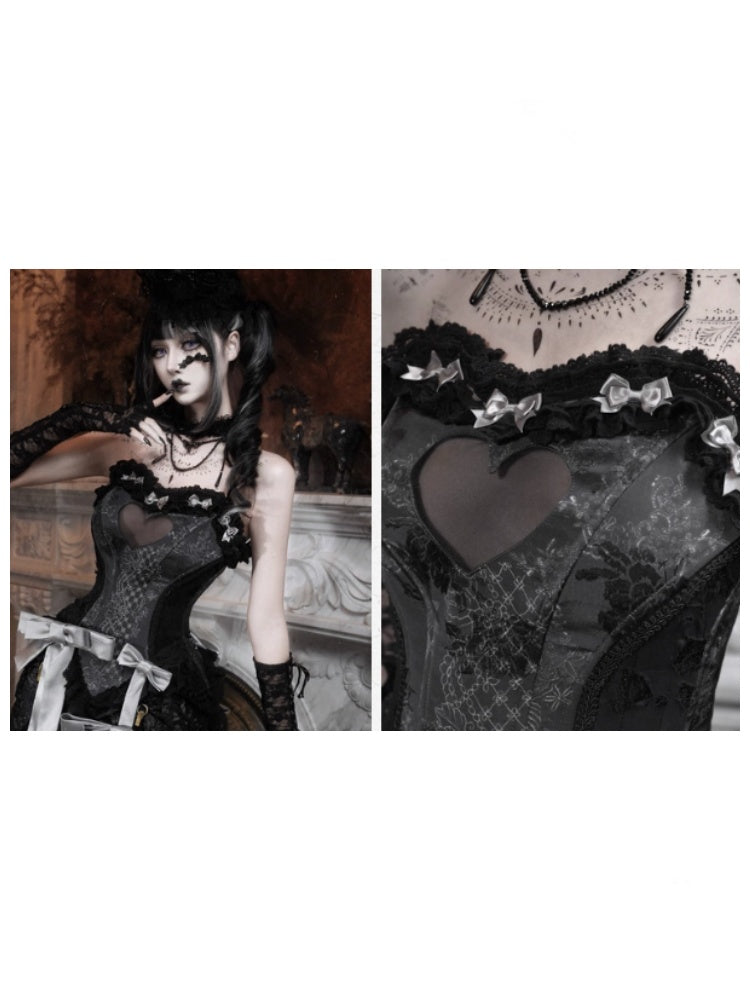 Magic Box Of The God Of Love Fishbone Corset Rococo Slim Waist Girdle【s0000014812】