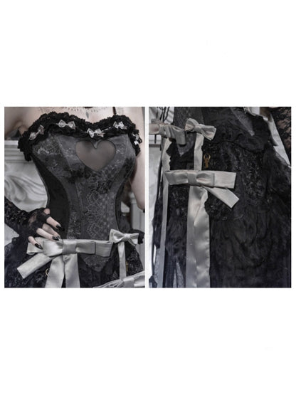 Magic Box Of The God Of Love Fishbone Corset Rococo Slim Waist Girdle【s0000014812】