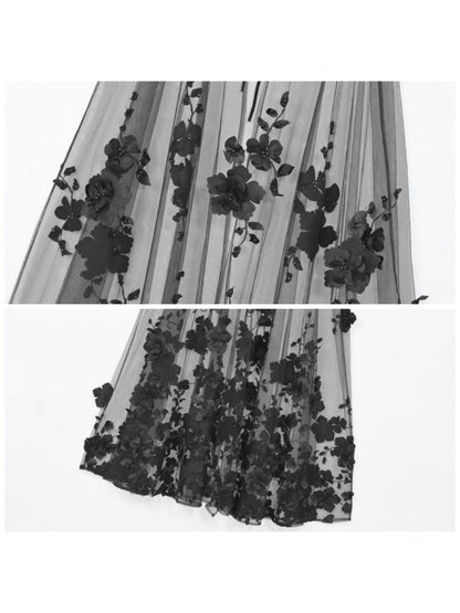 Castle Thriller Gothic Nail Bead Embroidered Hooded Cape【s0000014816】