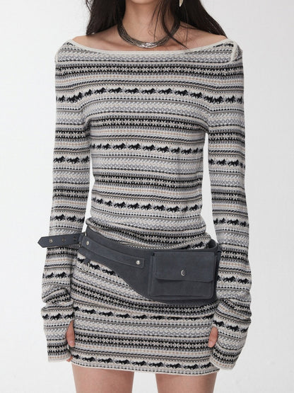 Vintage Suede Metal Buckle Waist Closure Multi-Pocket Workwear Style Wide Belt Bag【s0000014953】