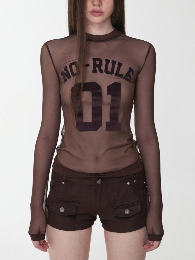 Vintage Suede Cargo Pocket Rivet Shorts Low Waist Hip Tight Hot Pants【s0000014966】