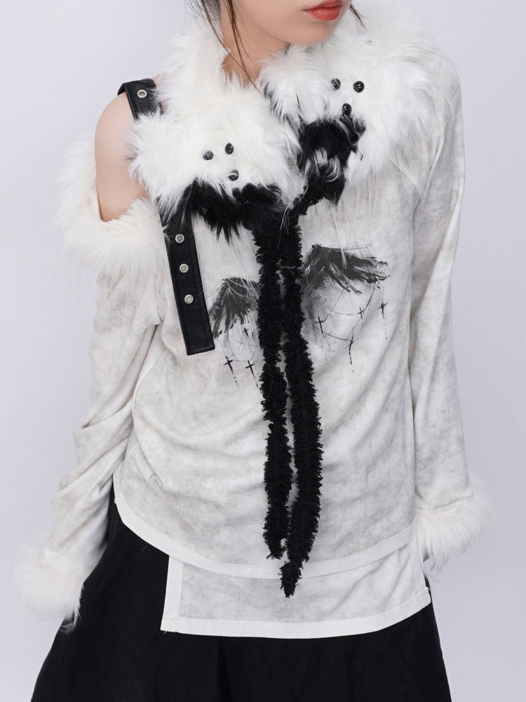 Plush Solid Color Warm Puppy Earmuff【s0000014982】