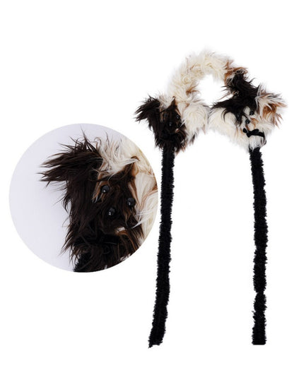 Plush Solid Color Warm Puppy Earmuff【s0000014982】