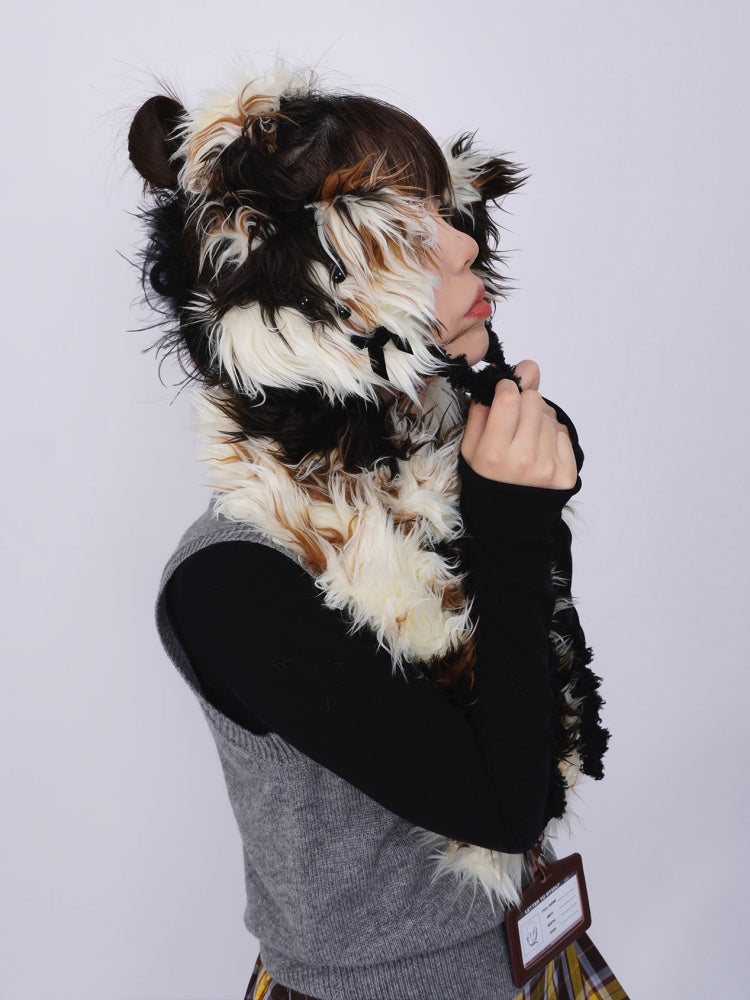 Plush Solid Color Warm Puppy Earmuff【s0000014982】