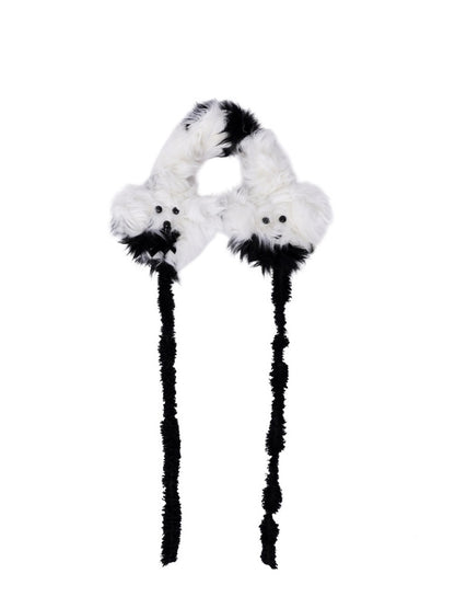 Plush Solid Color Warm Puppy Earmuff【s0000014982】