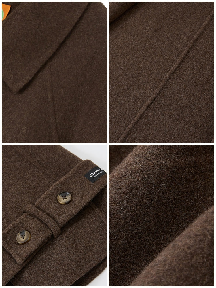 Double-Faced Wool Long Thick Coat【s0000014988】
