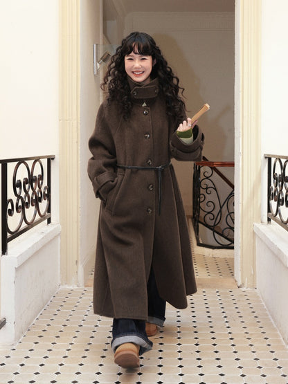 Double-Faced Wool Long Thick Coat【s0000014988】