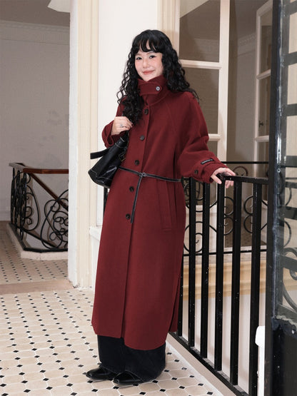 Double-Faced Wool Long Thick Coat【s0000014988】