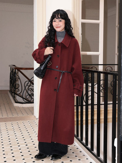 Double-Faced Wool Long Thick Coat【s0000014988】