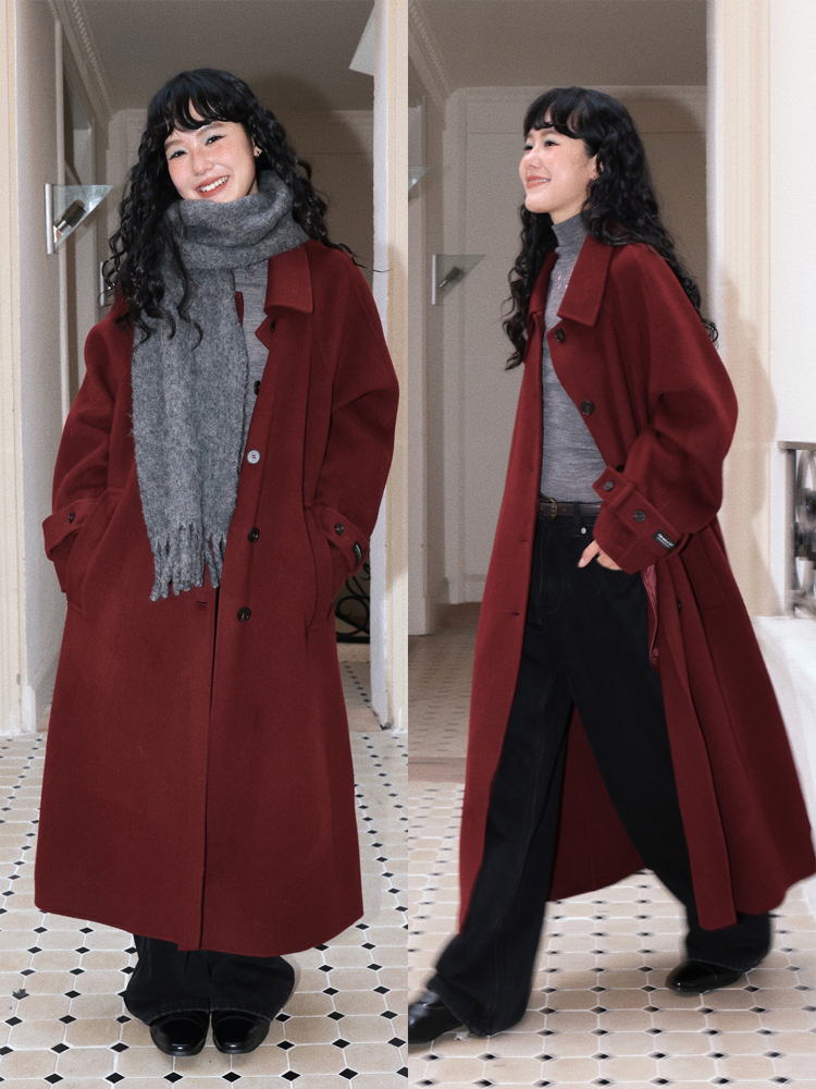Double-Faced Wool Long Thick Coat【s0000014988】