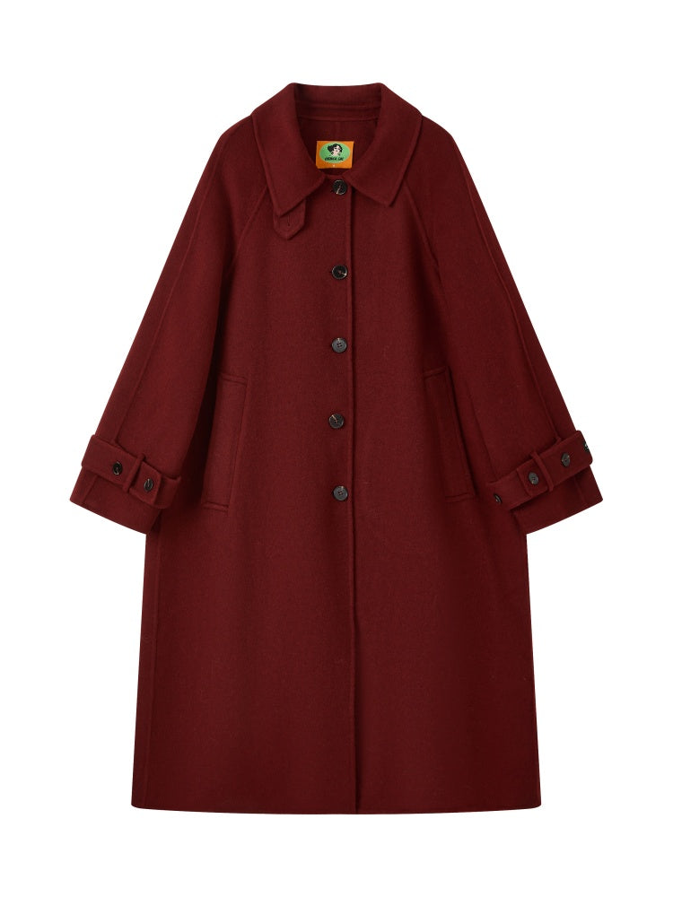 Double-Faced Wool Long Thick Coat【s0000014988】