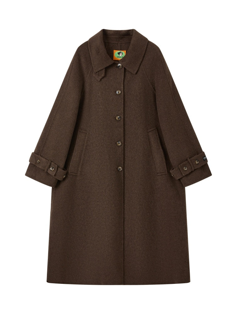 Double-Faced Wool Long Thick Coat【s0000014988】