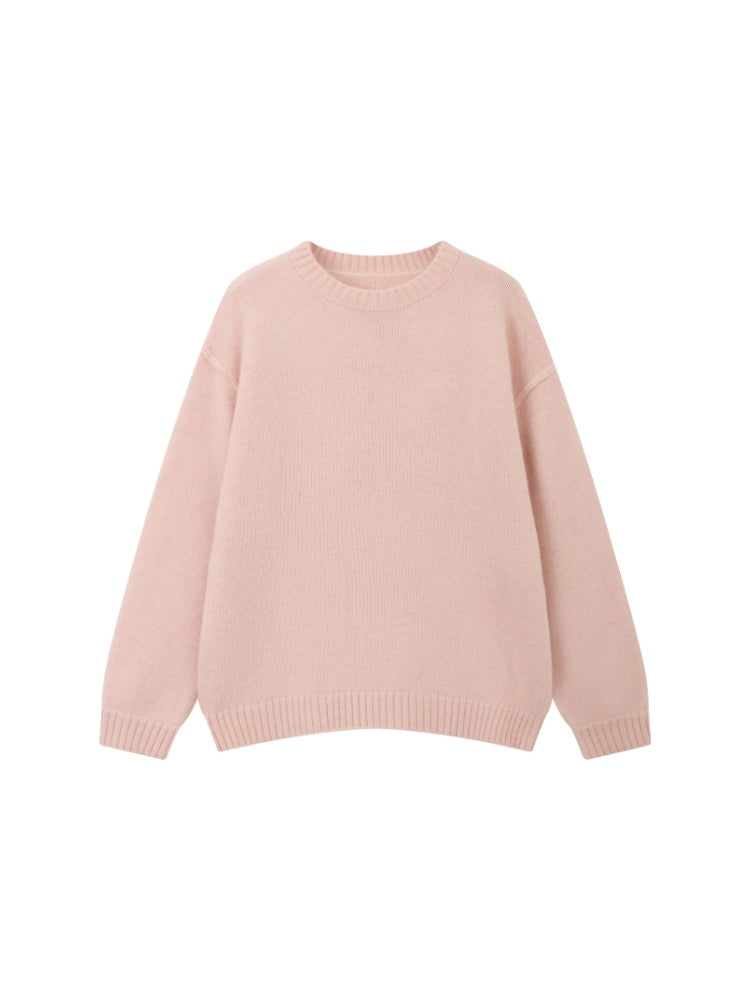 Alpaca Embroidered Pullover Sweater Knitted Top【s0000014990】
