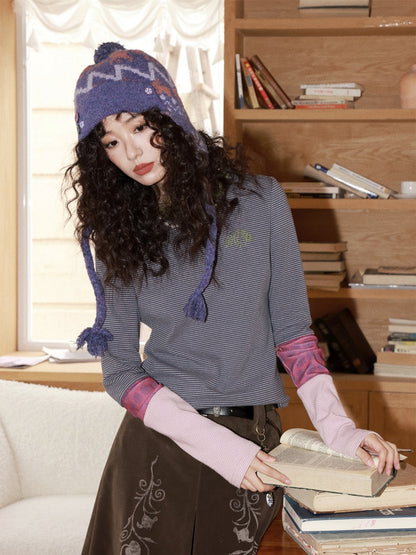 Fair Island Ear Protection Knitted Woolen Flying Hat Thickened Balaclava【s0000014992】