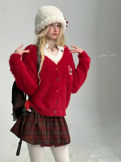 Lazy Loose Cardigan Sweater Jacket【s0000015250】