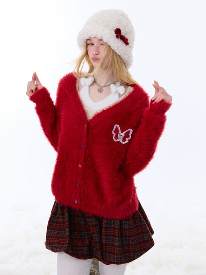 Lazy Loose Cardigan Sweater Jacket【s0000015250】