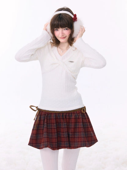 Slim Top Halter Neck Knitwear Base Shirt【s0000015270】