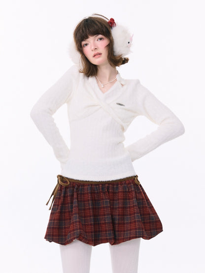 Slim Top Halter Neck Knitwear Base Shirt【s0000015270】