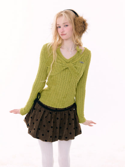 Slim Top Halter Neck Knitwear Base Shirt【s0000015270】