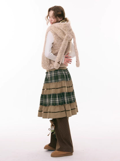 Soft Velvet Rabbit  Bow High-Waisted Slim Polka Dot Casual Trousers【s0000015290】