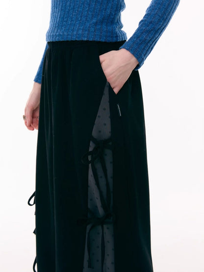 Bow Polka Dot Casual Trouser【s0000015306】