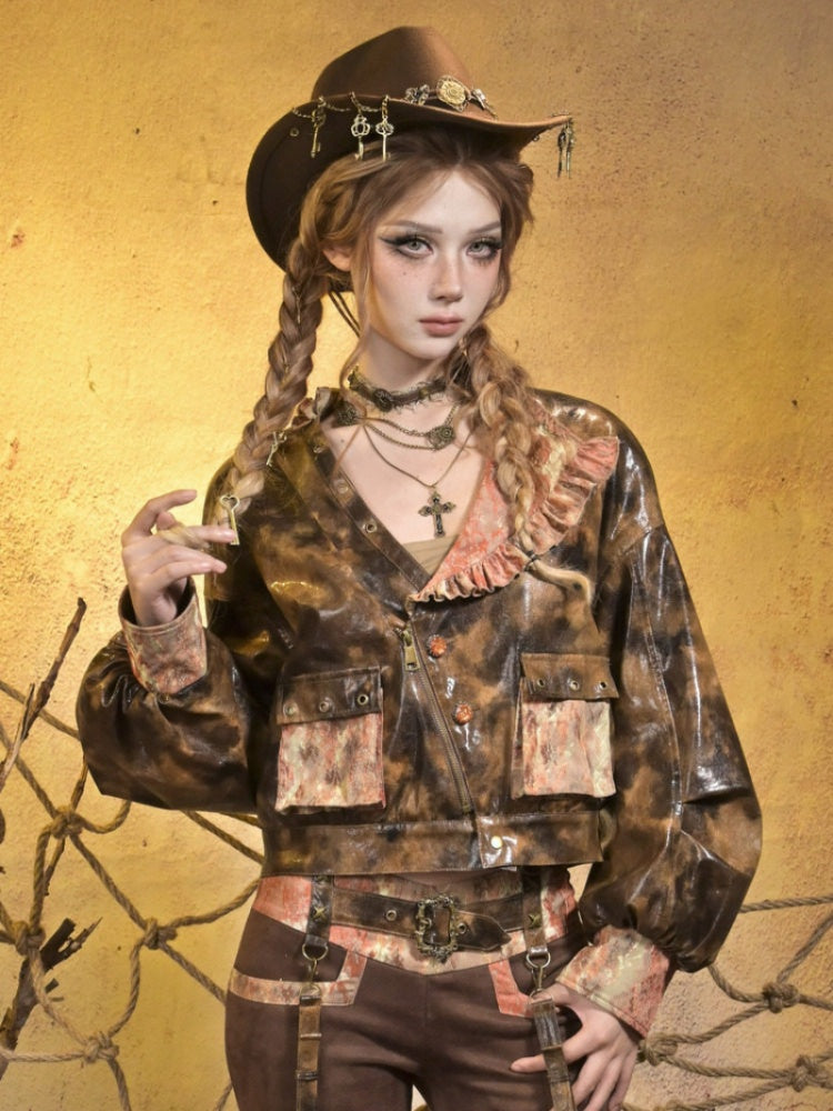 Keychain Big Head Western Cowboy Hat【s0000015310】