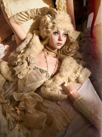 Glitter Diamond Fishbone Dinner Corset Dress【s0000015327】