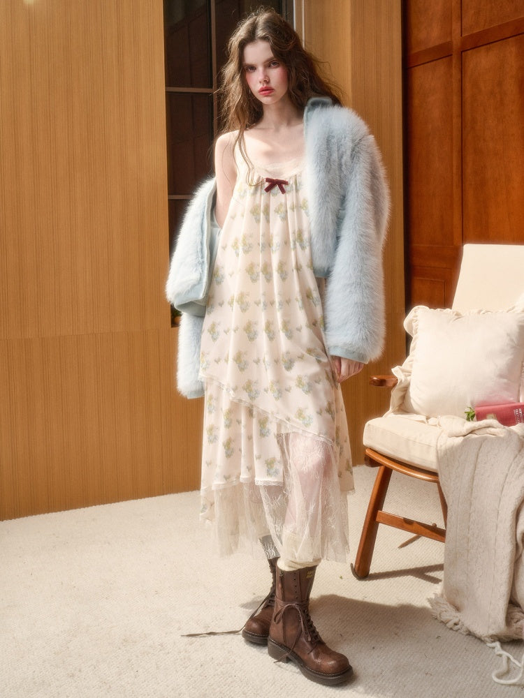 Comfortable Fluffy Doll Collar Furry Coat【s0000015331】