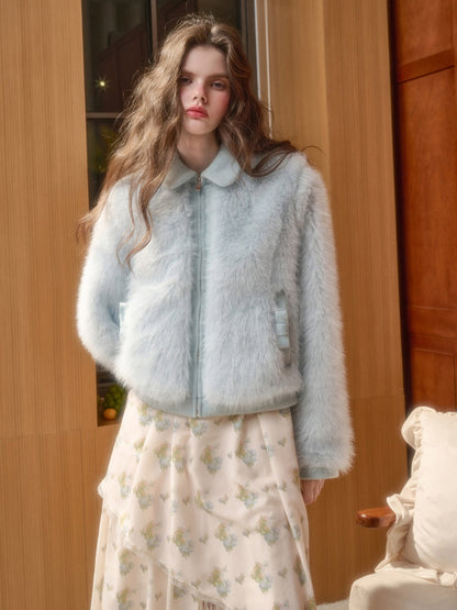 Comfortable Fluffy Doll Collar Furry Coat【s0000015331】