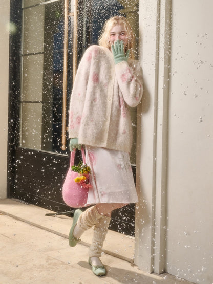 Comfortable Soft Fabric Gentle Warm Knit Merino Wool Jacket【s0000015334】
