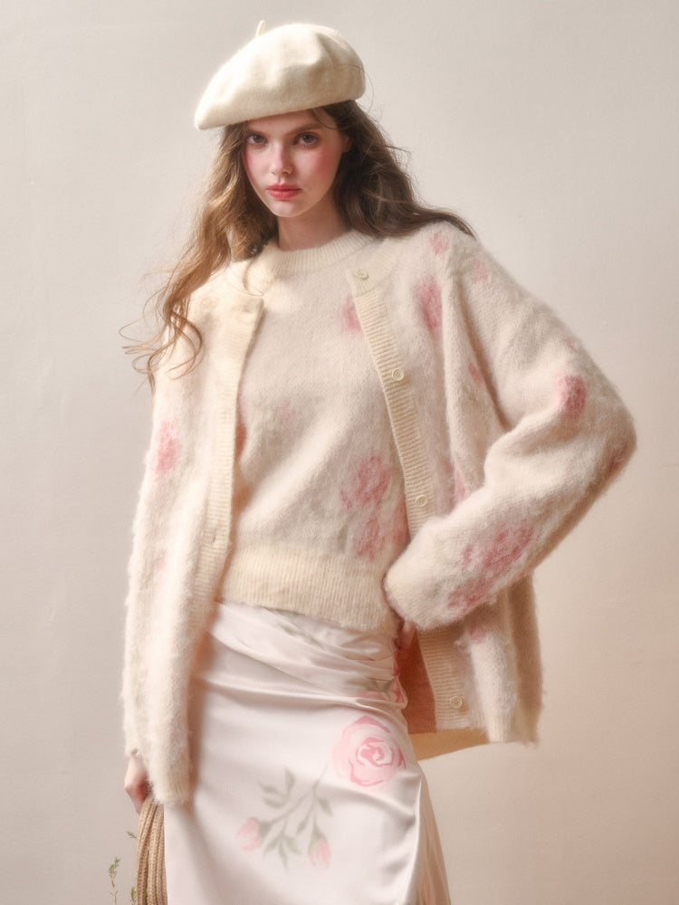 Comfortable Soft Fabric Gentle Warm Knit Merino Wool Jacket【s0000015334】