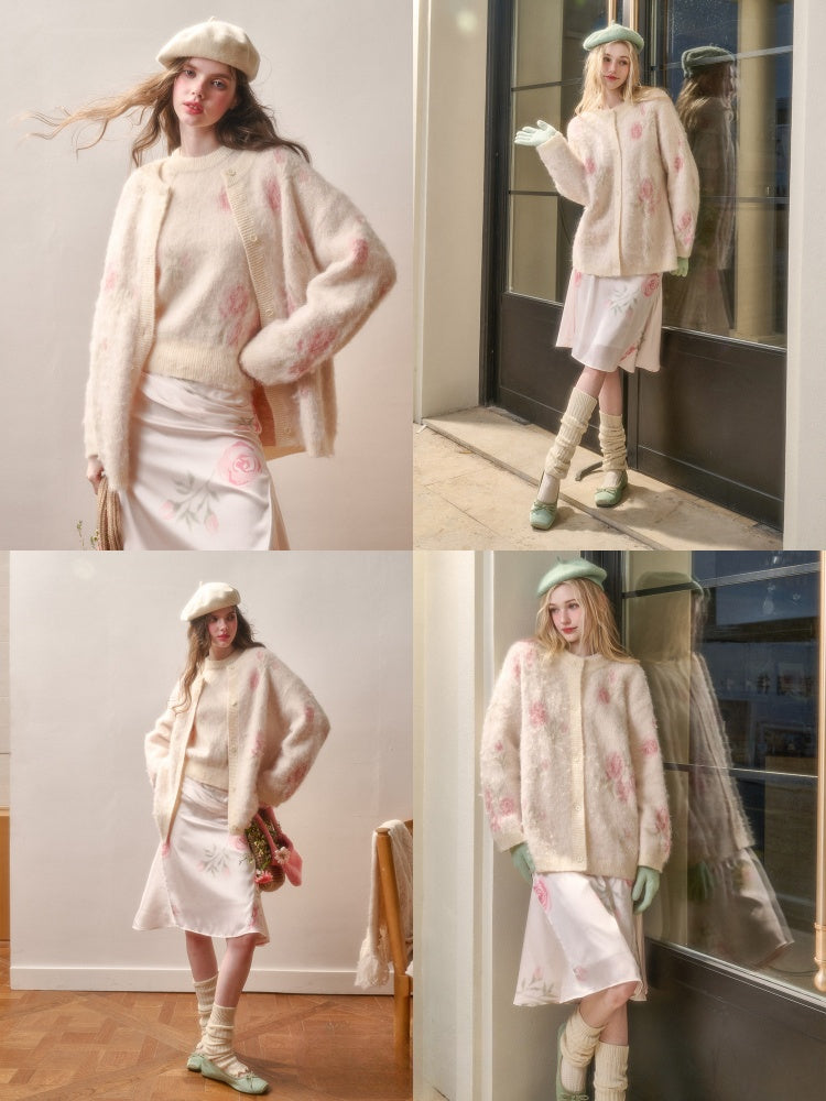 Comfortable Soft Fabric Gentle Warm Knit Merino Wool Jacket【s0000015334】