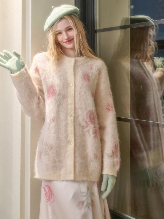 Comfortable Soft Fabric Gentle Warm Knit Merino Wool Jacket【s0000015334】