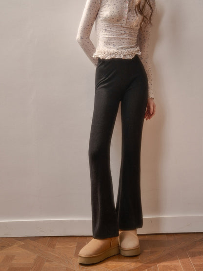 Wool Fluffy Comfortable Retro Elegant Lazy Doll Skirt Lace Dress Pants【s0000015337】