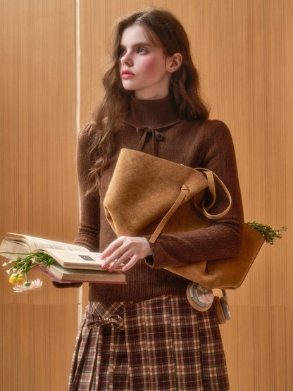 Comfortable Hollow Base Warm Wool Knit Sweater【s0000015338】