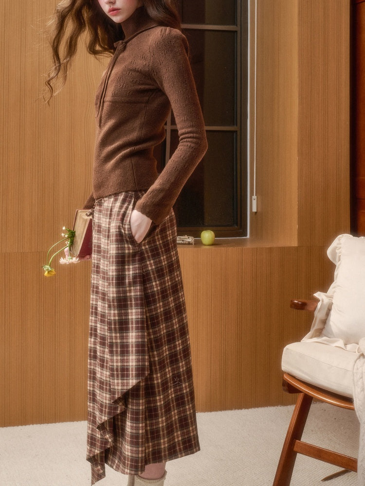 Comfortable Hollow Base Warm Wool Knit Sweater【s0000015338】
