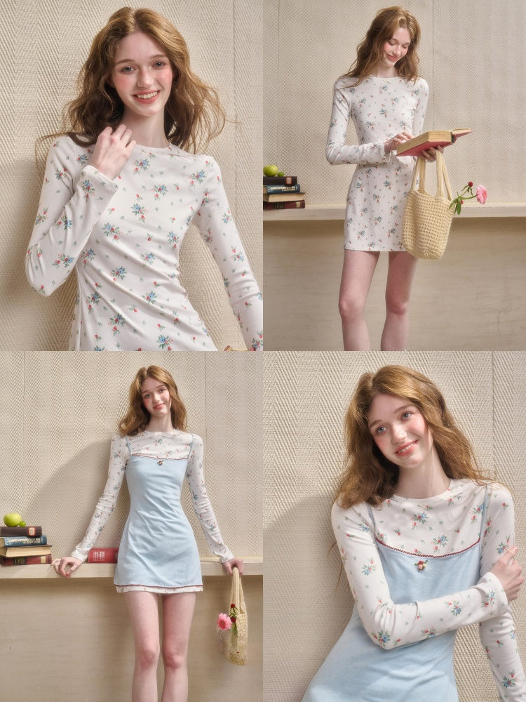 Mediterranean Flower Dress 2-Piece【s0000015345】