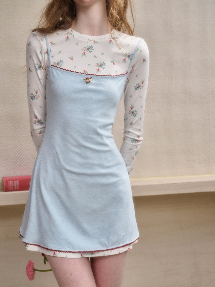 Mediterranean Flower Dress 2-Piece【s0000015345】