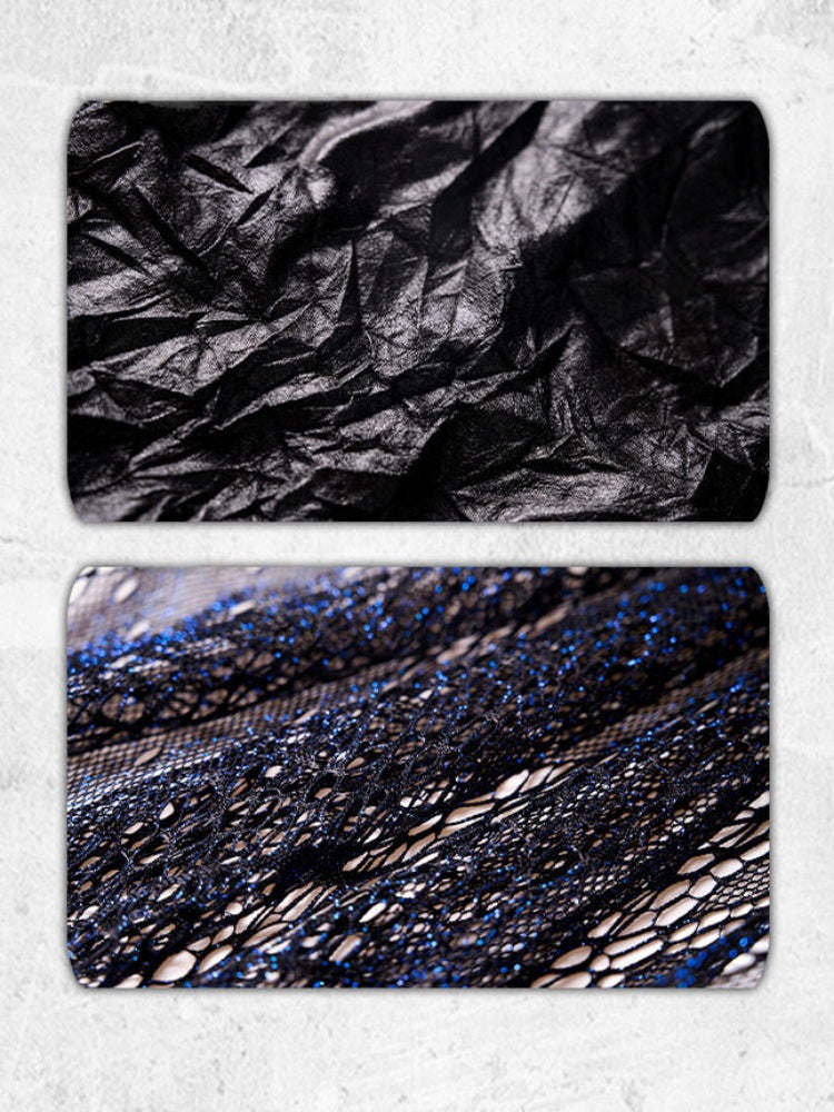 Leg Ring Low-Waisted Glitter Lace Flower Bud Puffy Skirt【s0000015481】