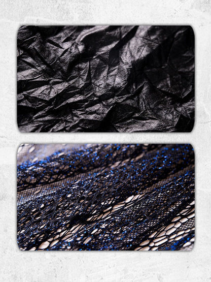 Leg Ring Low-Waisted Glitter Lace Flower Bud Puffy Skirt【s0000015481】