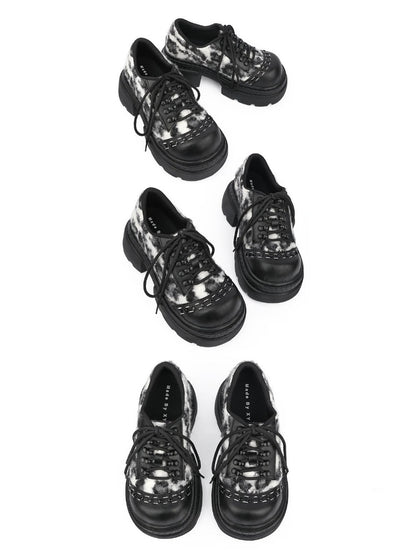 Leopard Print Versatile Platform Shoes【s0000015485】