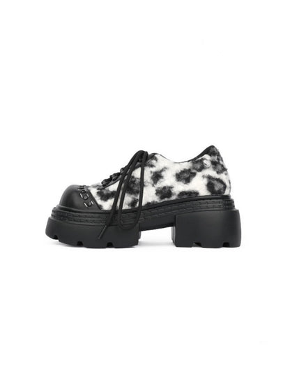 Leopard Print Versatile Platform Shoes【s0000015485】